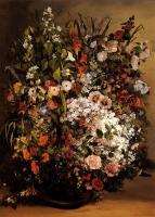 Courbet, Gustave - Bouquet of Flowers in a Vase